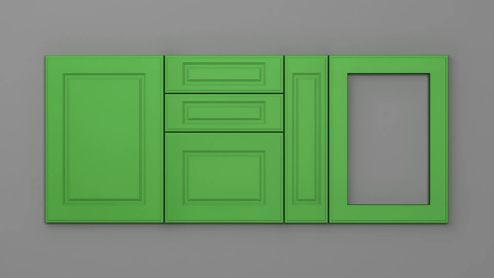 18 mm A144/L NETT 4801 VERDE VIVID ULTRA MAT - ultra mat - nett colors