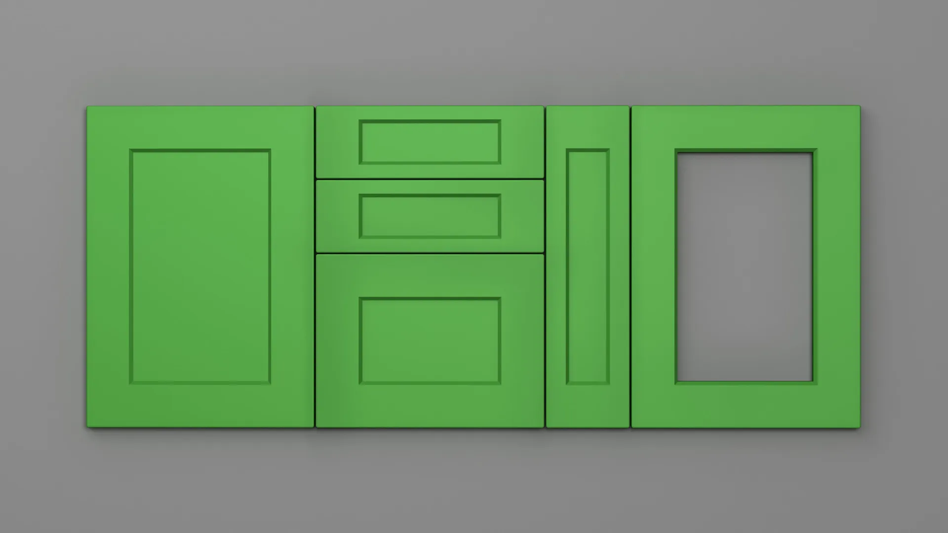 22 mm A150/R3 NETT 4801 VERDE VIVID ULTRA MAT - ultra mat - nett colors