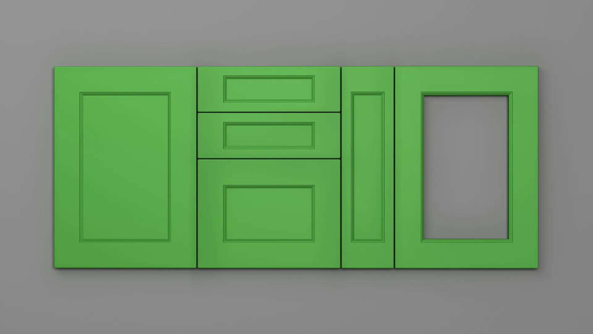 22 mm A151/R3 NETT 4801 VERDE VIVID ULTRA MAT - ultra mat - nett colors
