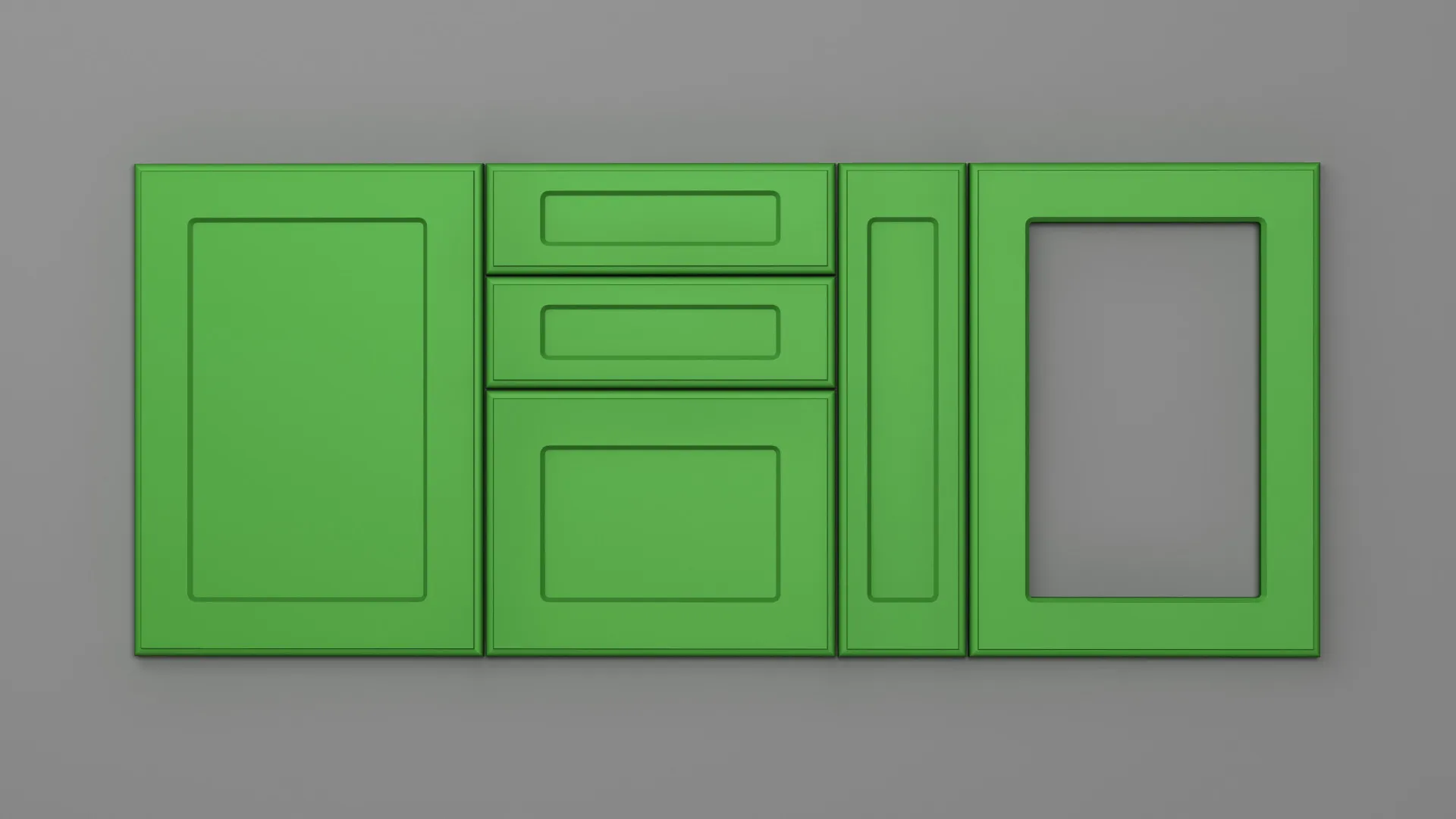 22 mm A160/P NETT 4801 VERDE VIVID ULTRA MAT - ultra mat - nett colors