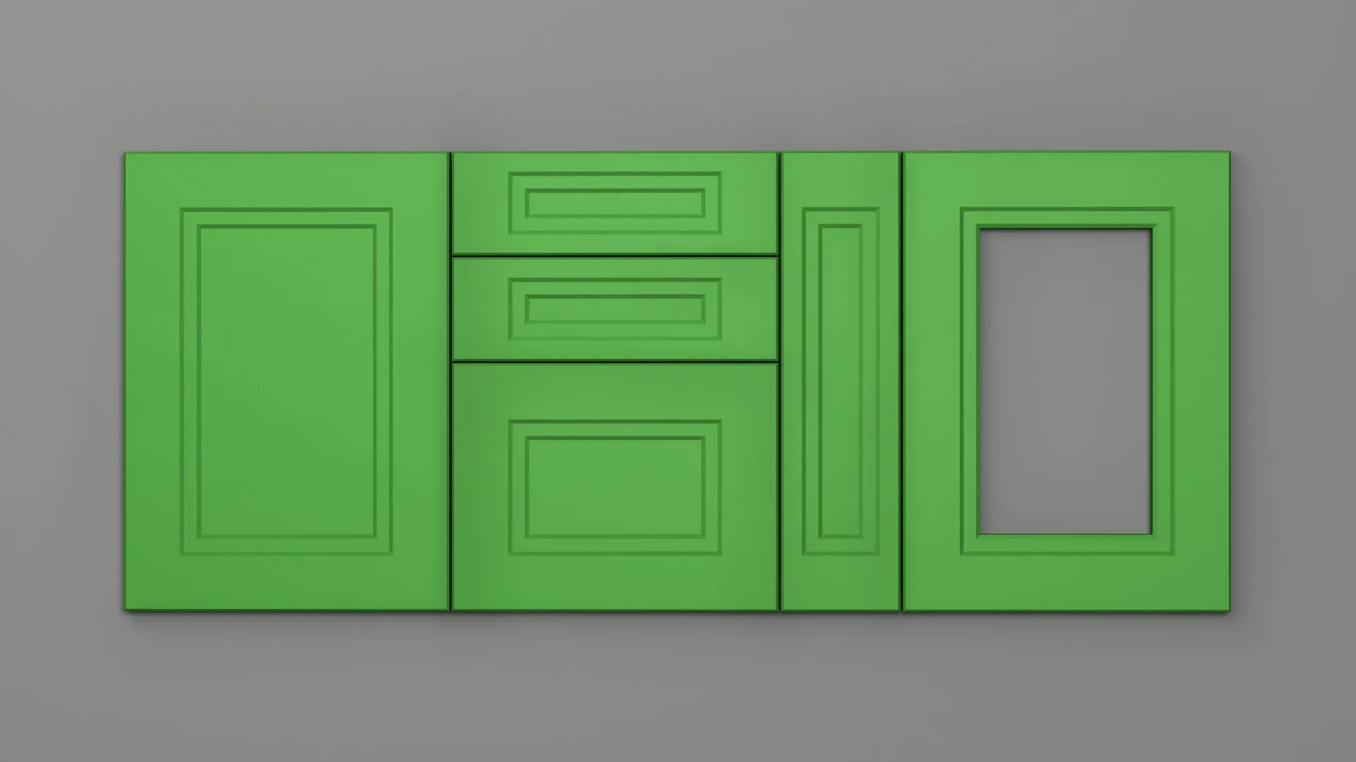22 mm A170/T NETT 4801 VERDE VIVID ULTRA MAT - ultra mat - nett colors