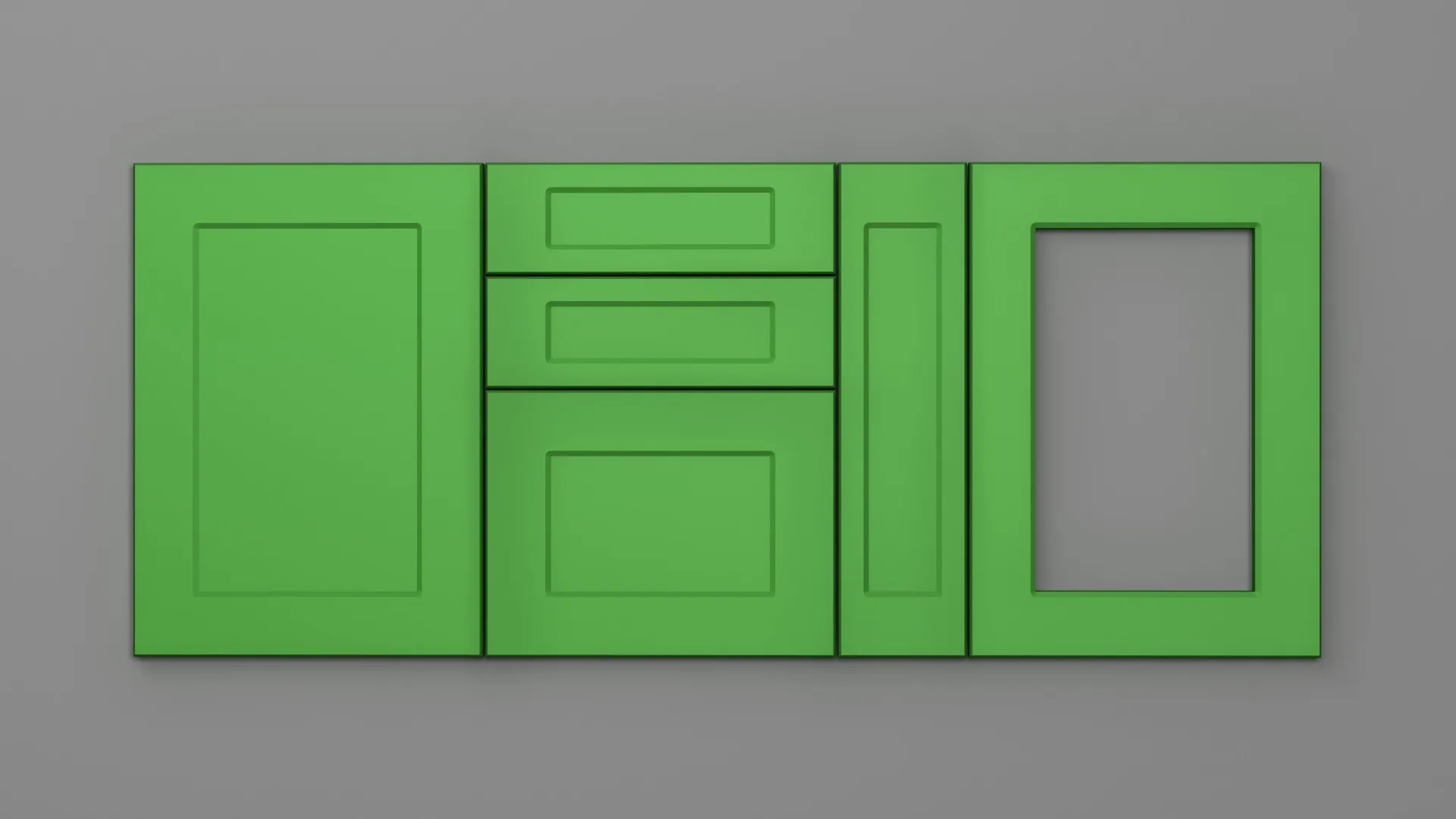 22 mm A178/T NETT 4801 VERDE VIVID ULTRA MAT - ultra mat - nett colors