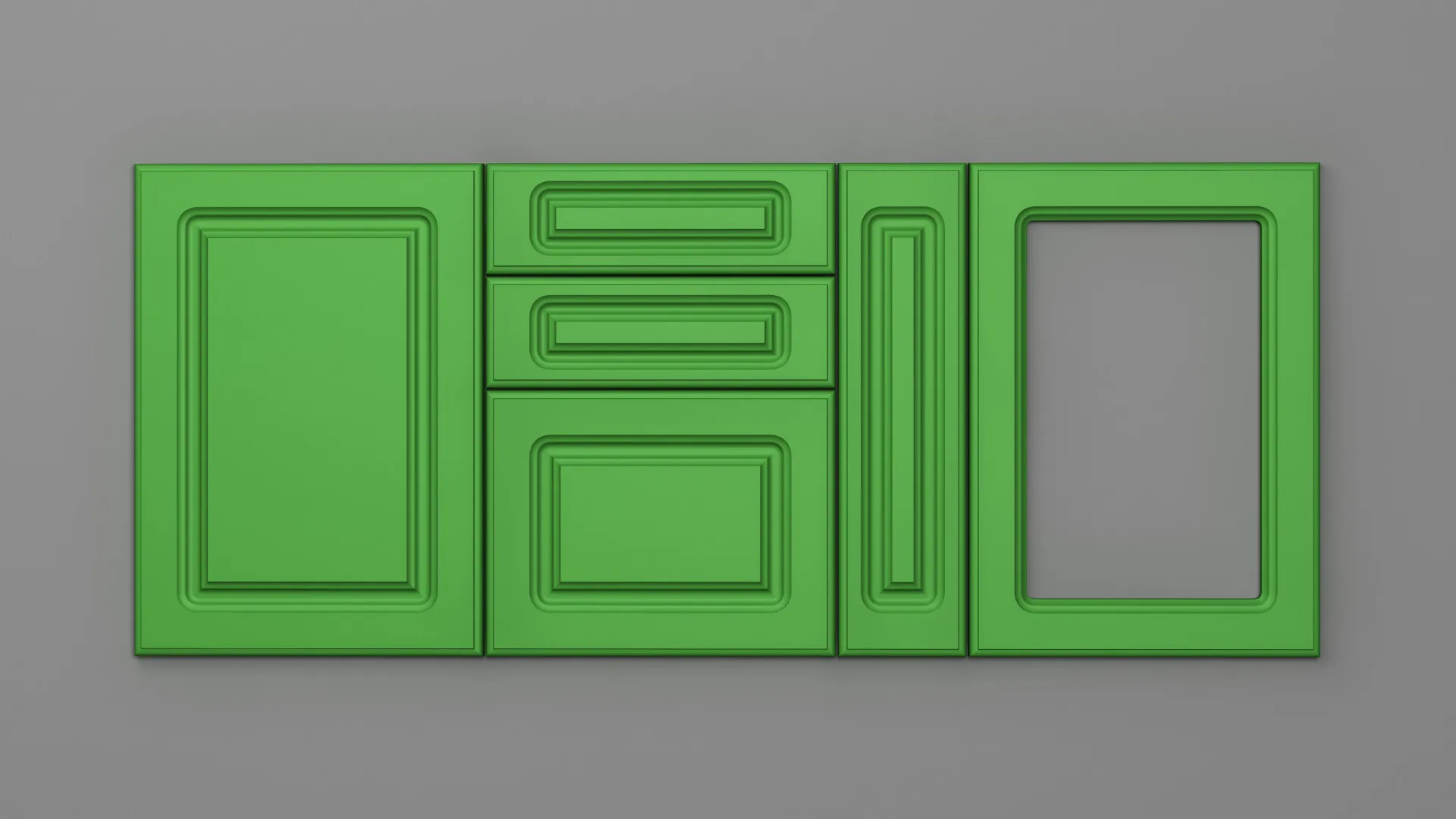 18 mm A1/P NETT 4801 VERDE VIVID ULTRA MAT - ultra mat - nett colors