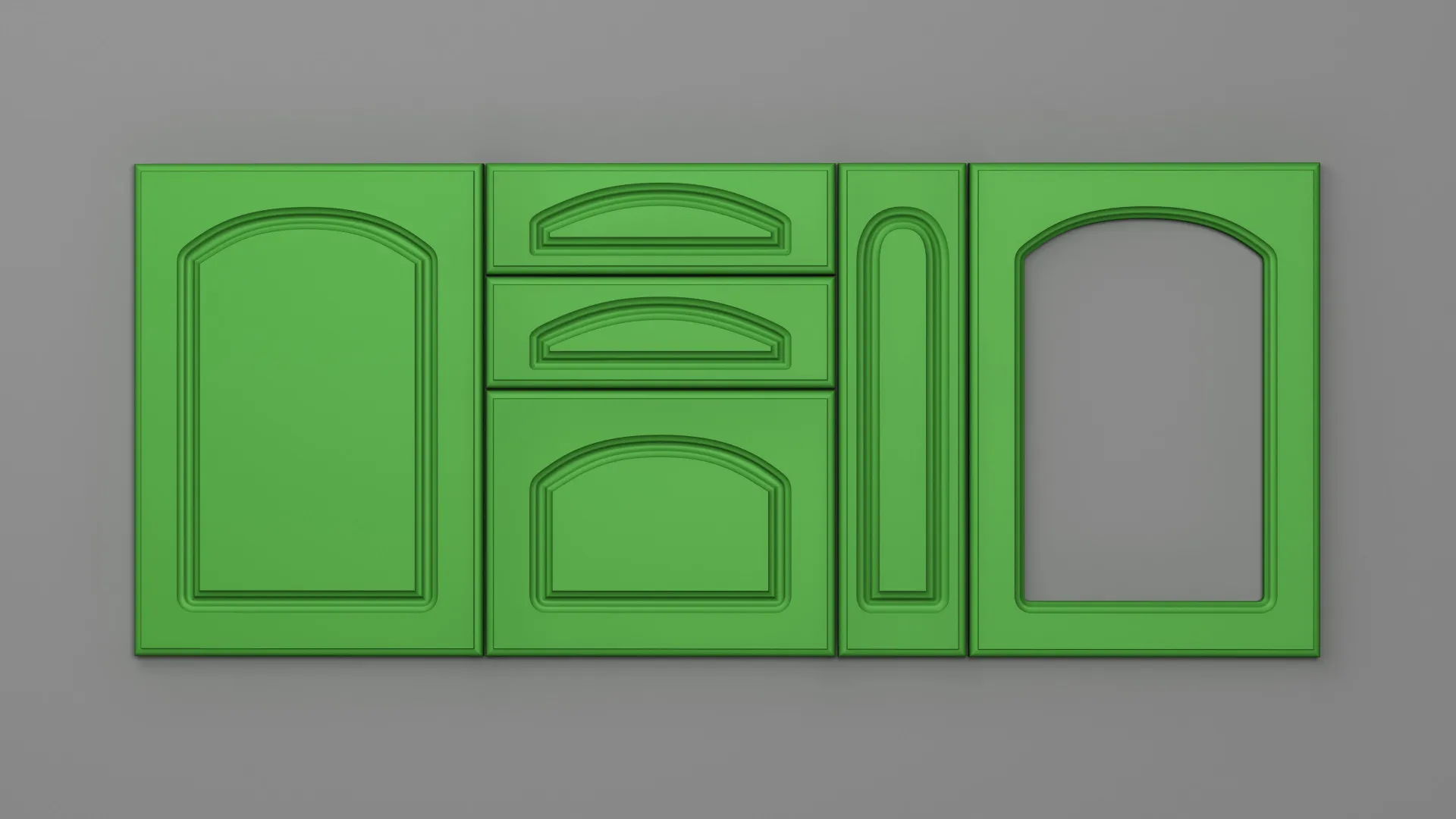 18 mm A11/P NETT 4801 VERDE VIVID ULTRA MAT - ultra mat - nett colors