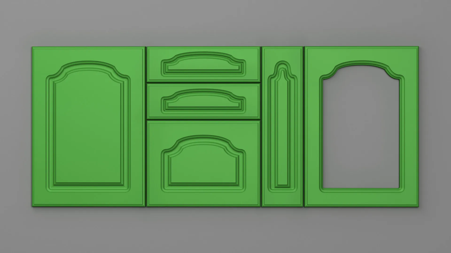 18 mm A31/P NETT 4801 VERDE VIVID ULTRA MAT - ultra mat - nett colors