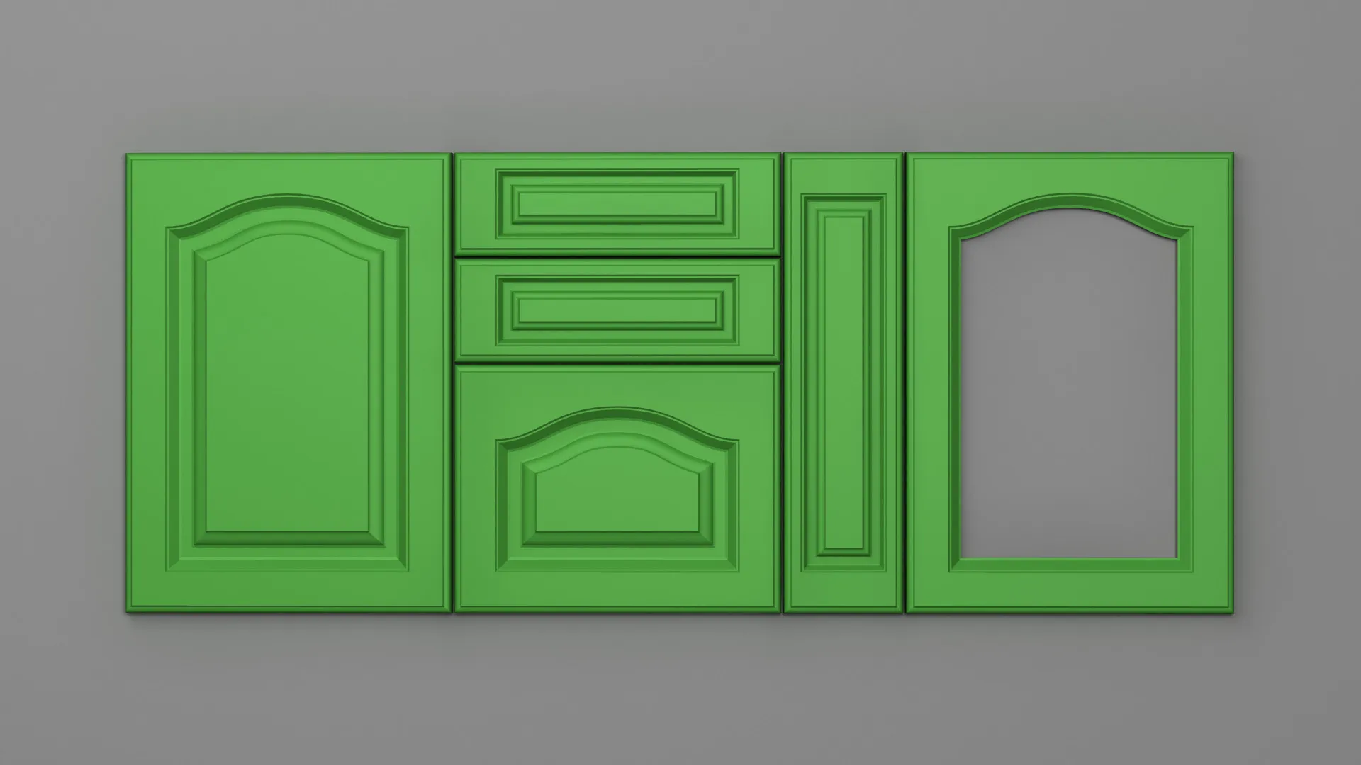 18 mm A63/P NETT 4801 VERDE VIVID ULTRA MAT - ultra mat - nett colors