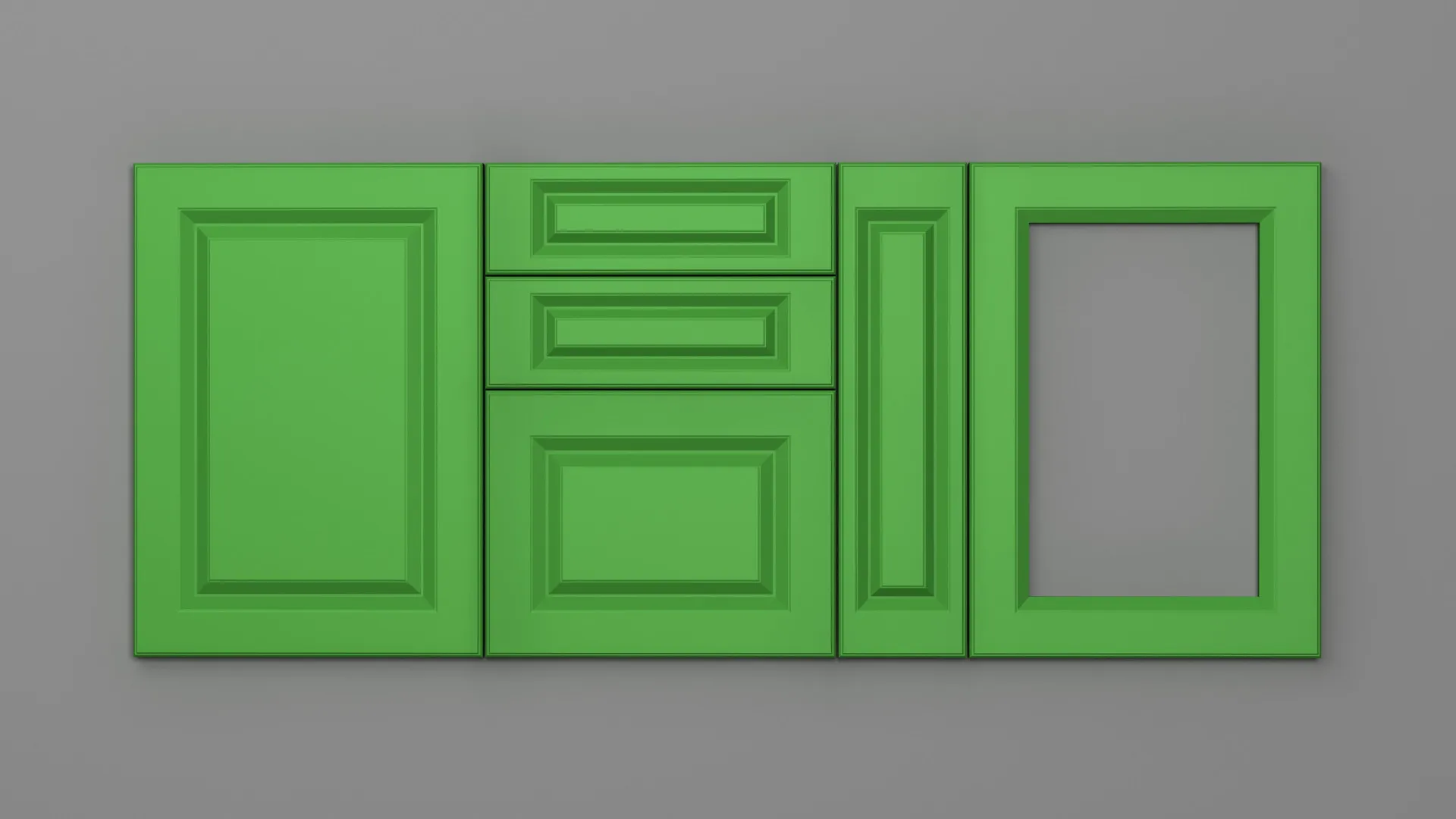 18 mm A130/D NETT 4801 VERDE VIVID ULTRA MAT - ultra mat - nett colors