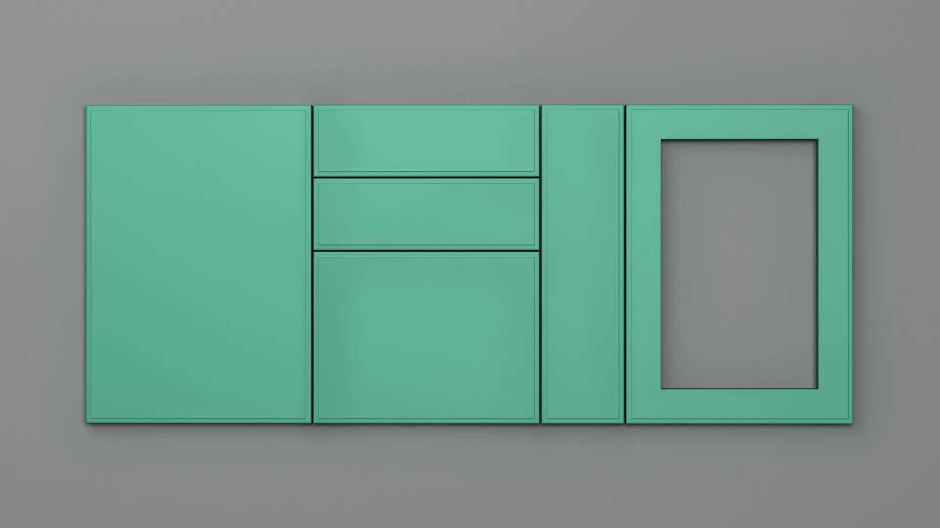 18 mm CANT L NETT 4802 VERDE ACVATIC ULTRA MAT - ultra mat - nett colors