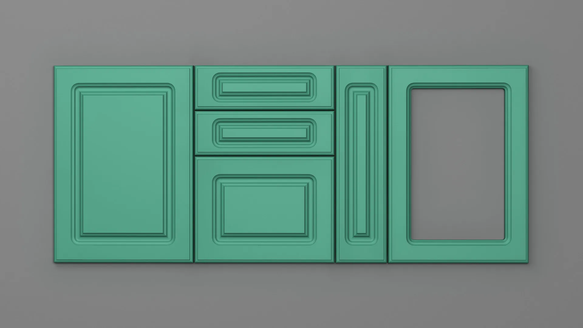 18 mm A1/P NETT 4802 VERDE ACVATIC ULTRA MAT - ultra mat - nett colors