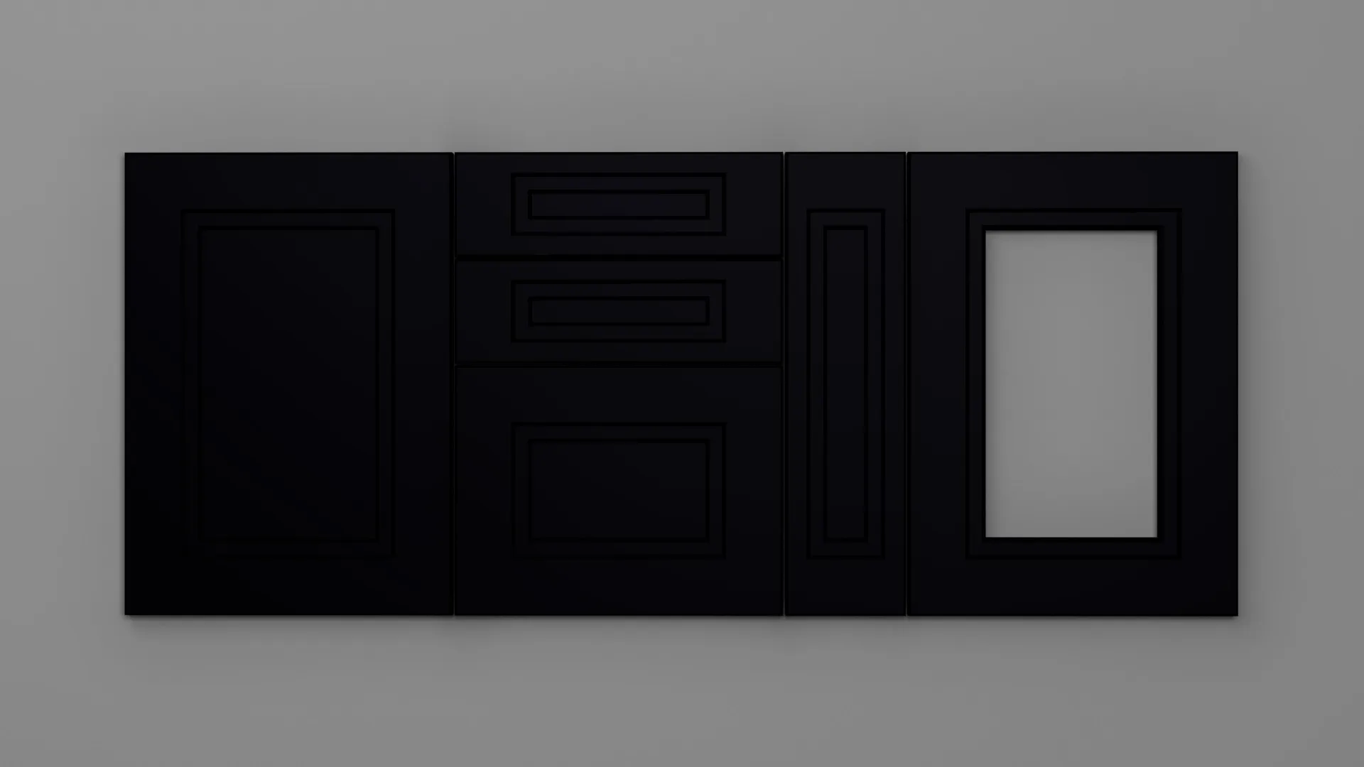 22 mm A170/T NETT 9900 NEGRU ULTRA MAT - ultra mat - nett colors