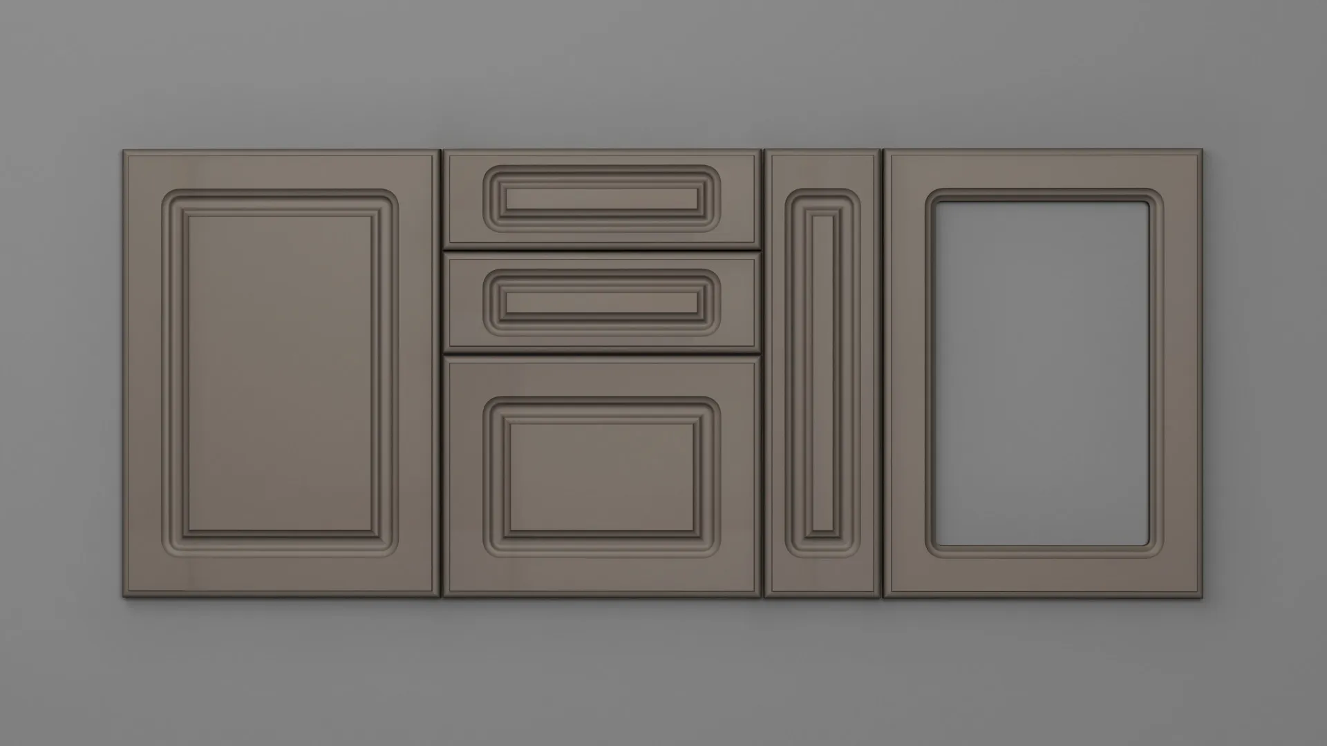 18 mm A1/P GRI PIATRĂ ULTRA MAT - ultra mat - culori uni
