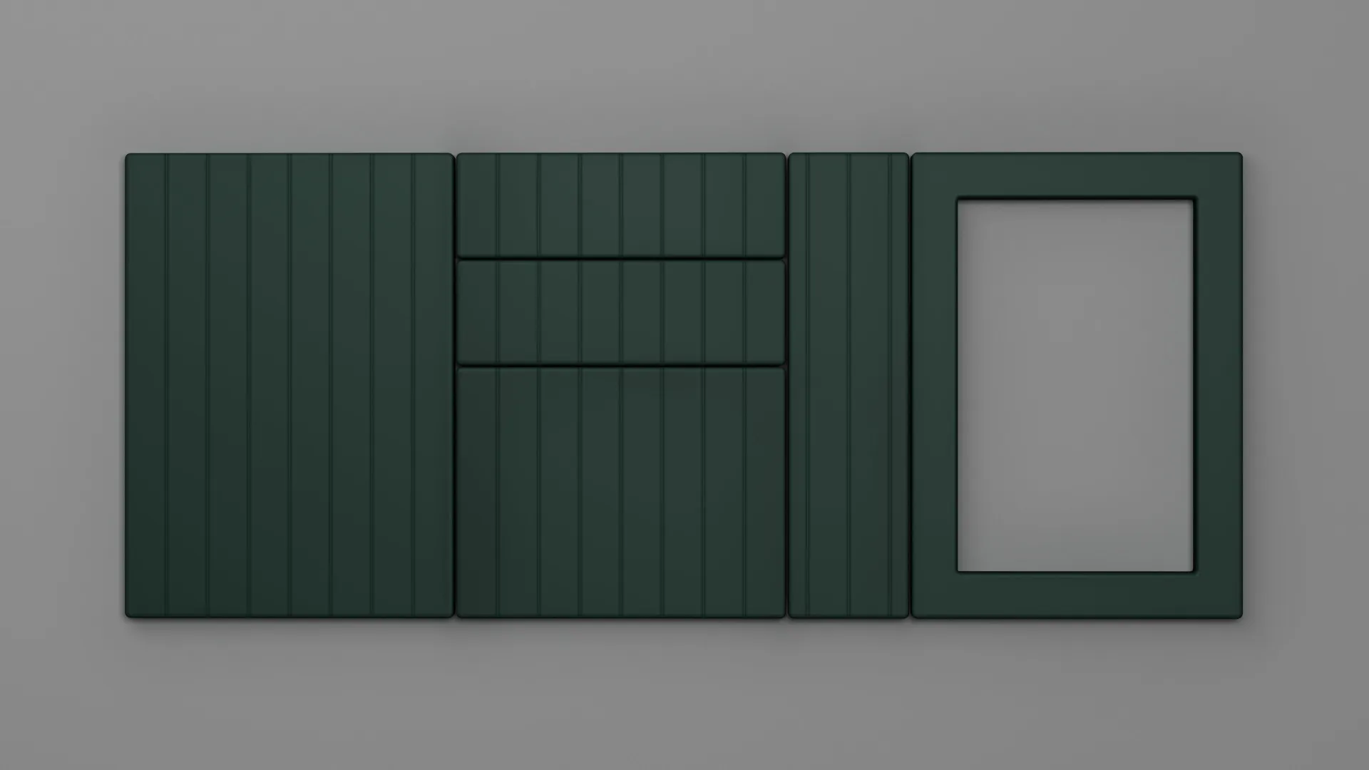 18 mm A58/R6 VERDE LABRADOR ULTRA MAT PERLAT - ultra mat perlat - culori uni