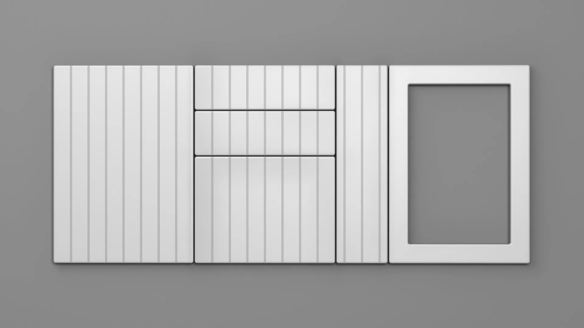 18 mm A58/R6 ALB ULTRA MAT - ultra mat - culori uni