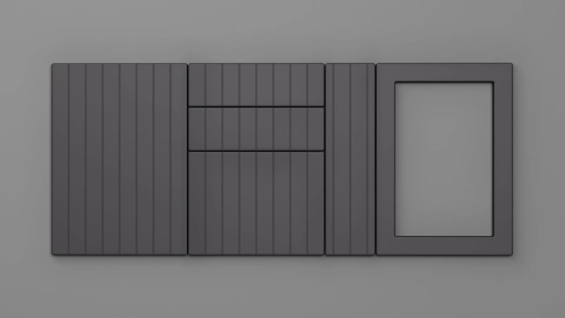 18 mm A58/R6 GRI ONIX ULTRA MAT - ultra mat - culori uni