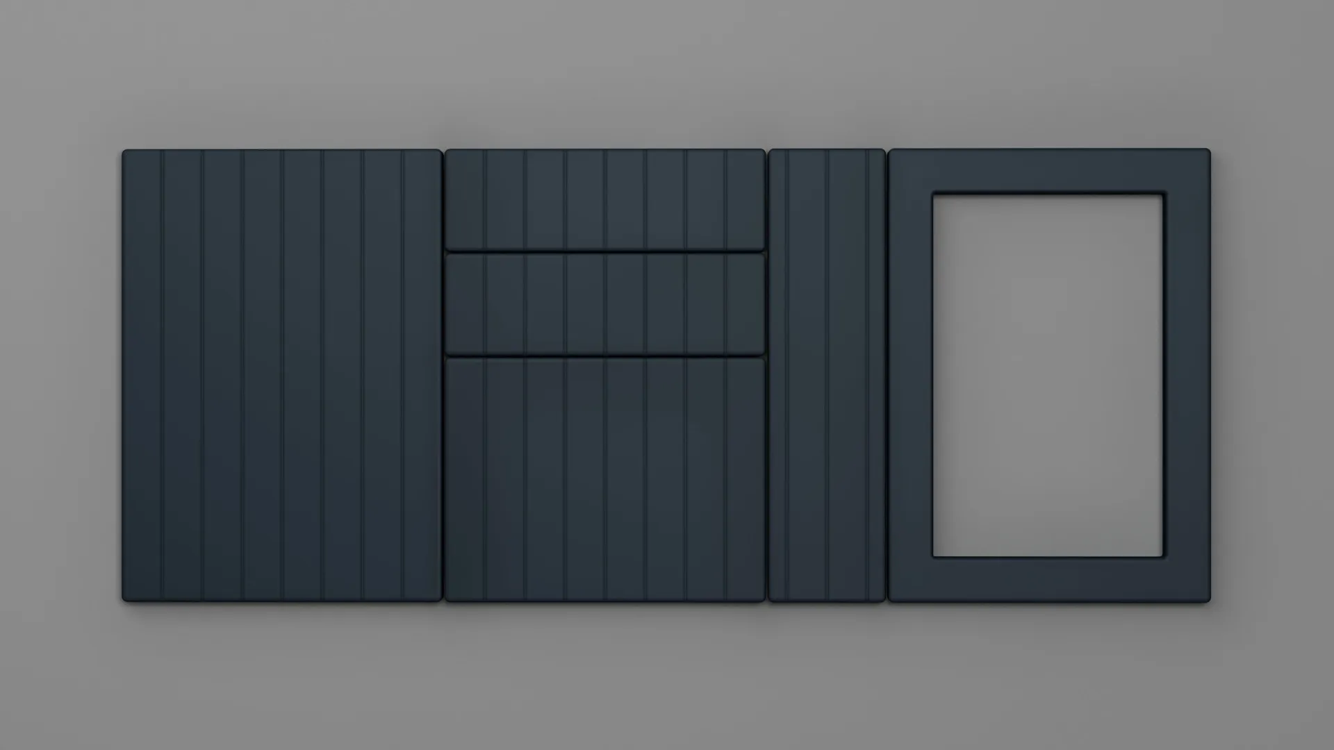 18 mm A58/R6 ALBASTRU PARISIAN ULTRA MAT - ultra mat - culori uni