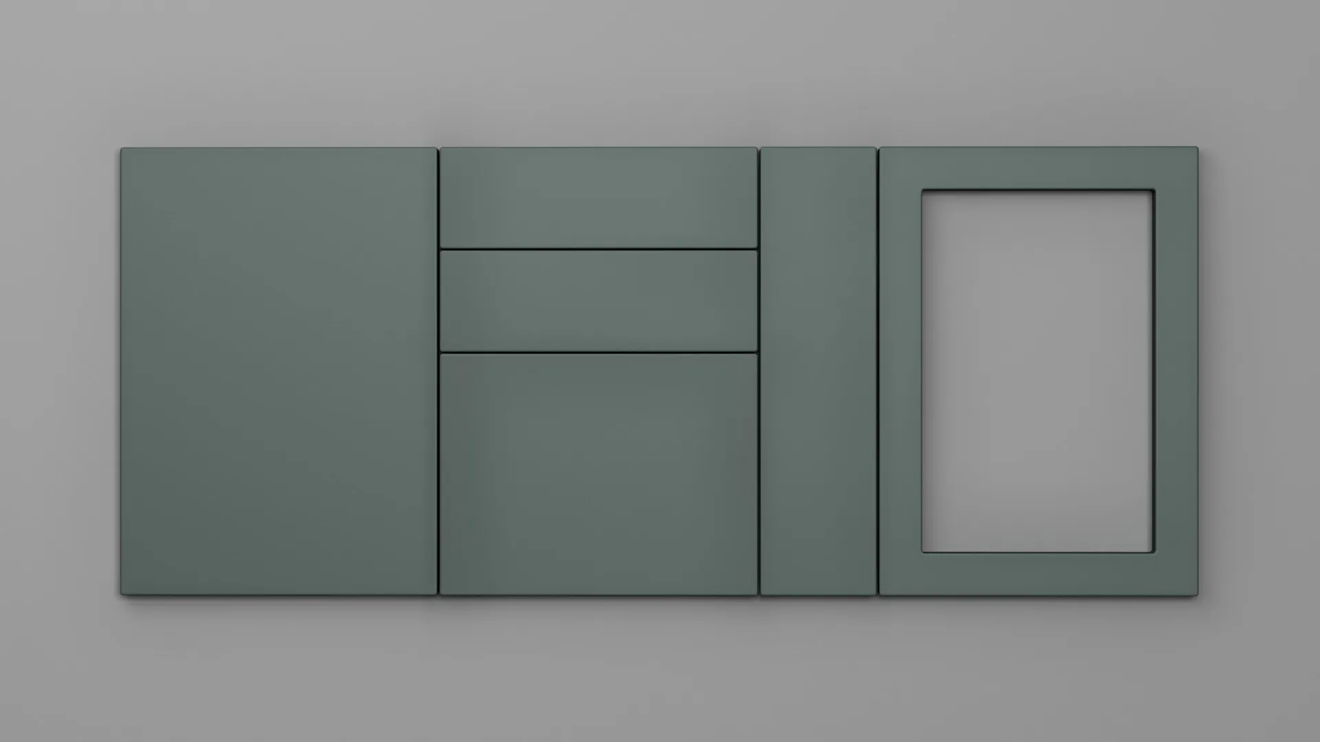 18 mm CANT R3 VERDE STUF ULTRA MAT - ultra mat - culori uni