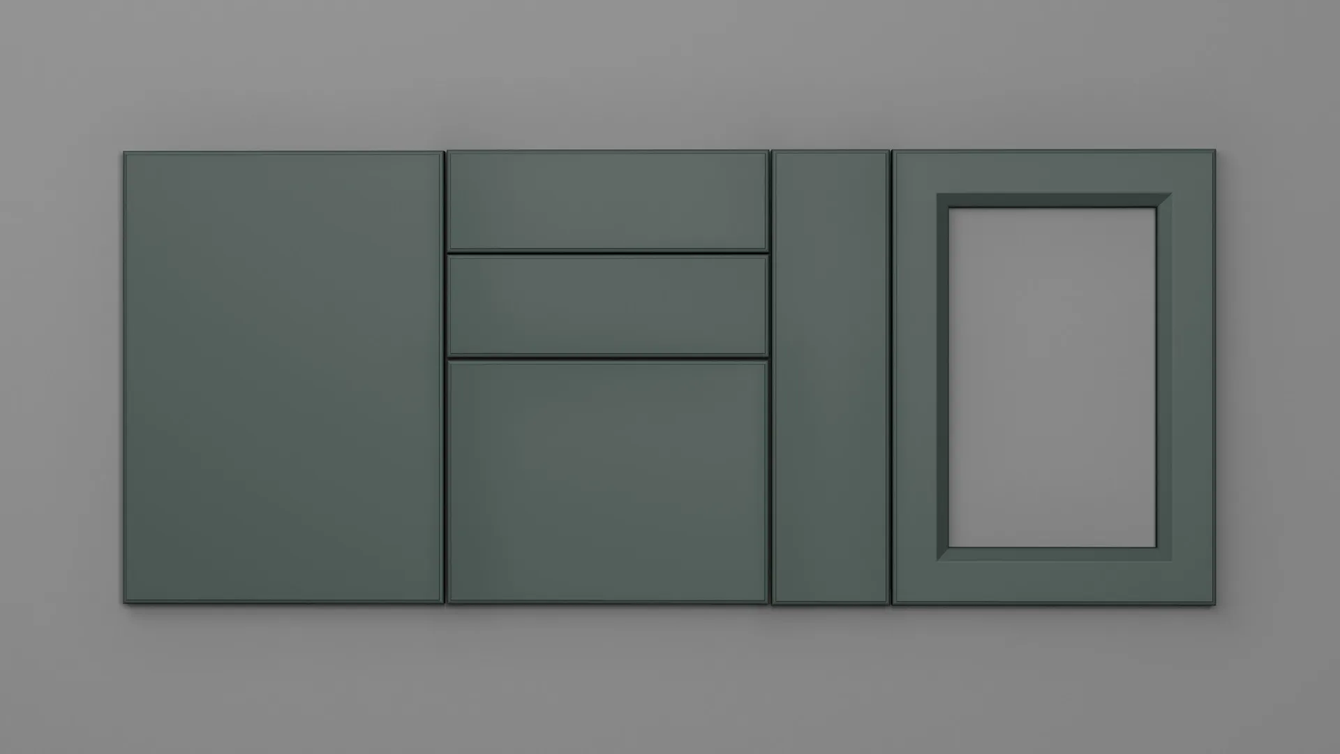 18 mm CANT D VERDE STUF ULTRA MAT - ultra mat - culori uni