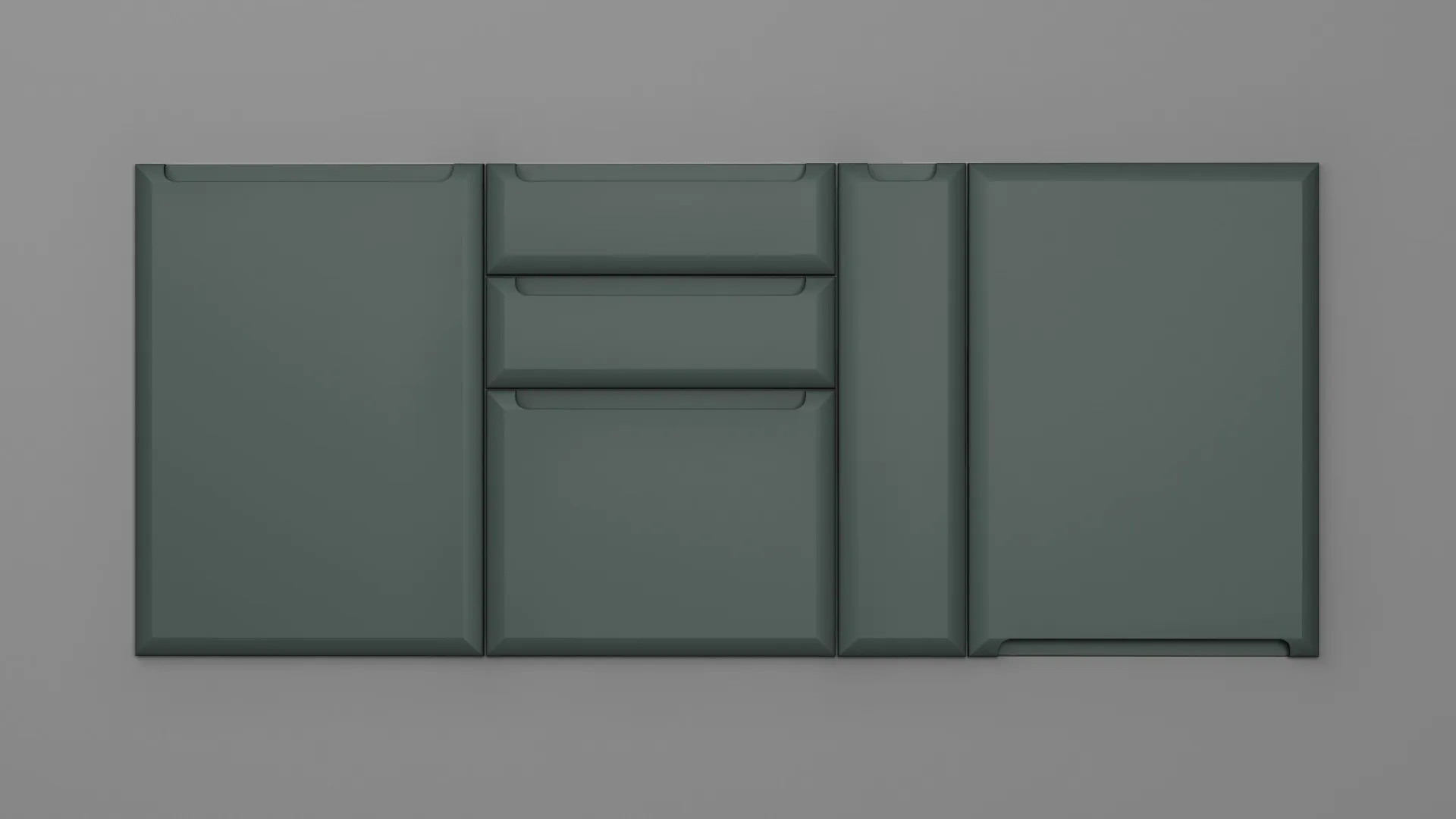 18 mm A36/S VERDE STUF ULTRA MAT - ultra mat - culori uni