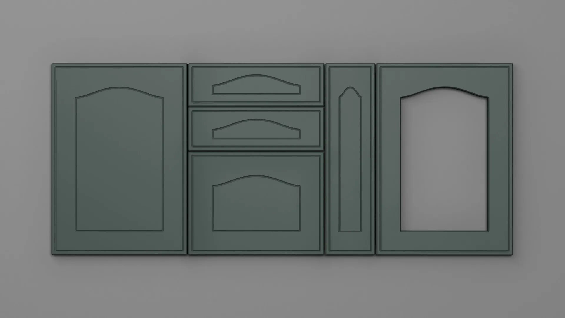 18 mm A43/T VERDE STUF ULTRA MAT - ultra mat - culori uni