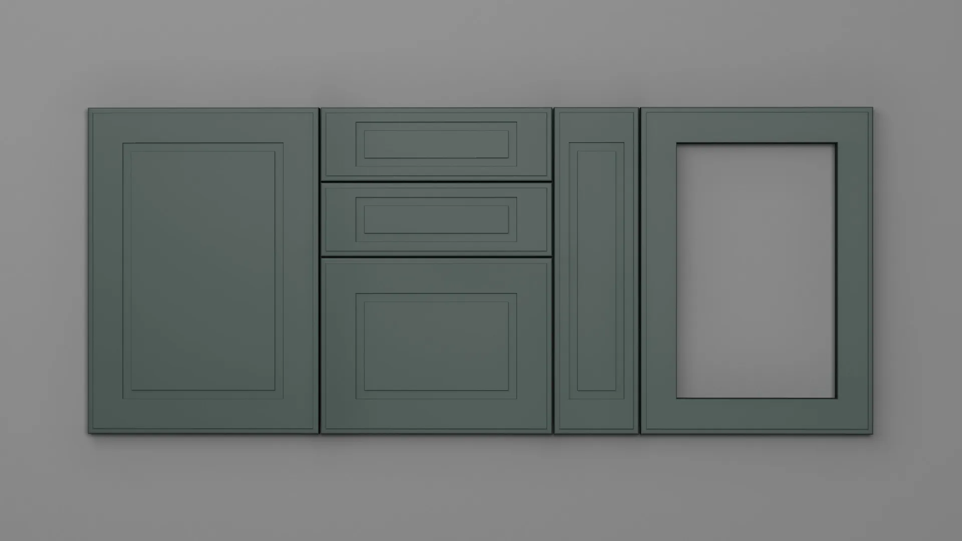 18 mm A140/L VERDE STUF ULTRA MAT - ultra mat - culori uni