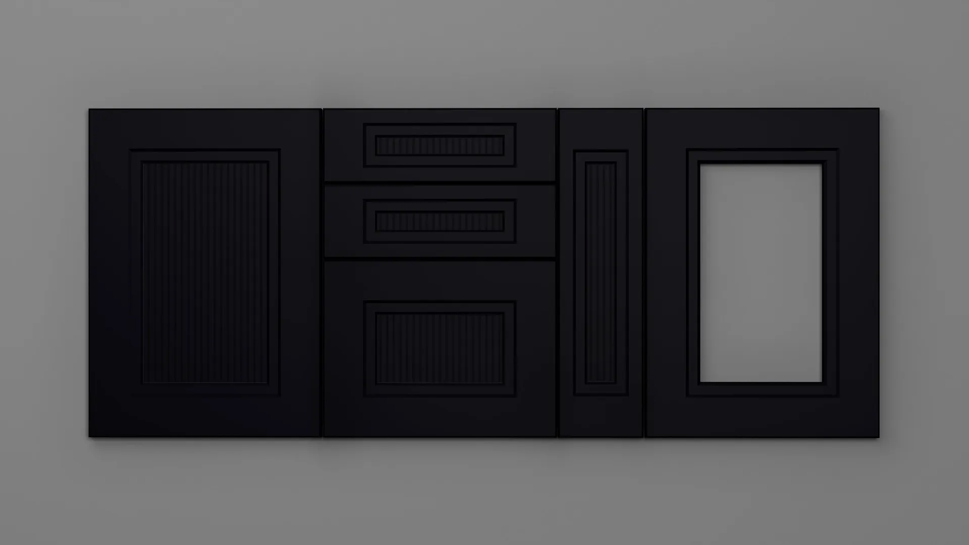 22 mm A270/T NETT 9900 NEGRU ULTRA MAT - ultra mat - nett colors
