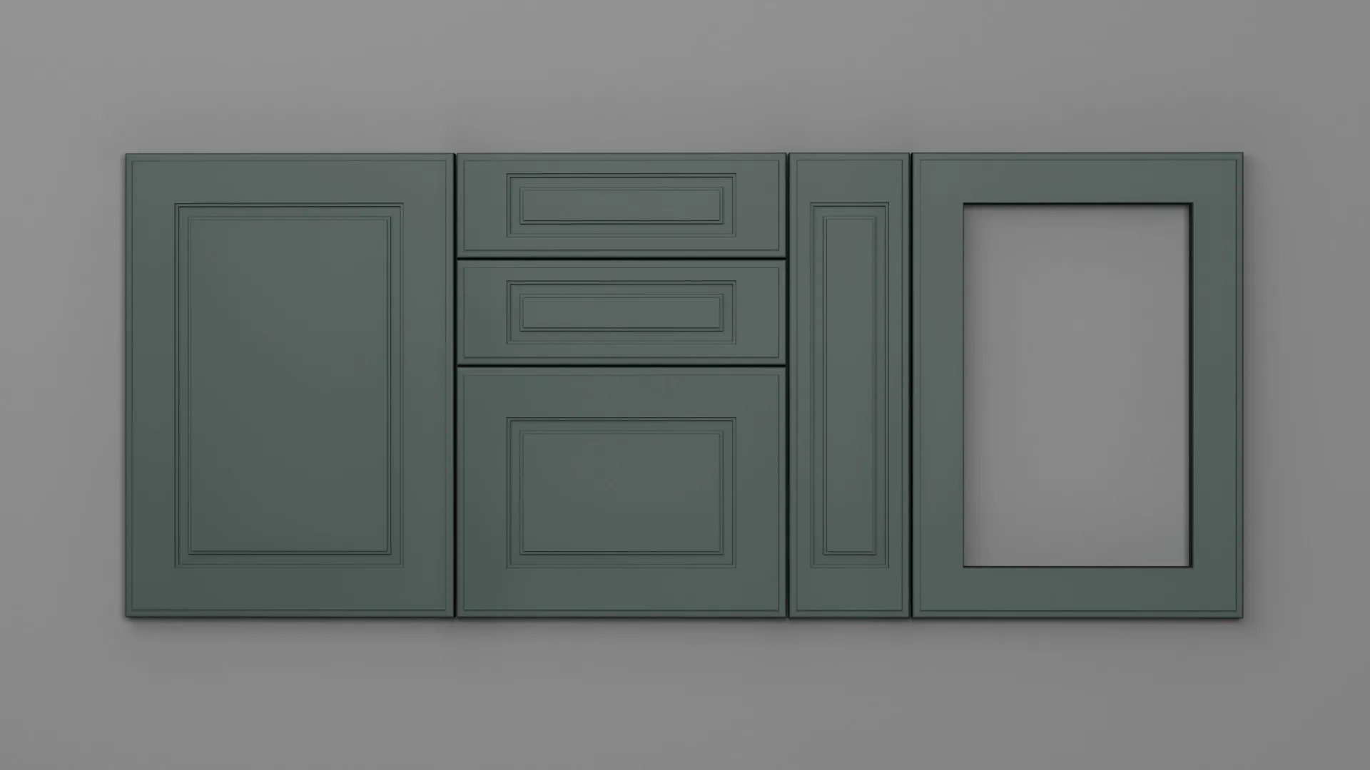 18 mm A144/L VERDE STUF ULTRA MAT - ultra mat - culori uni