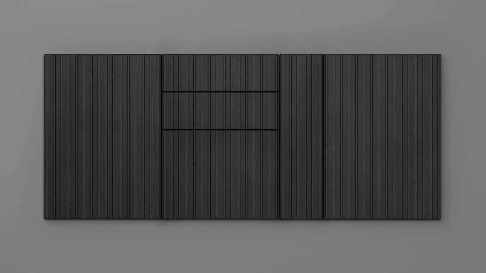 18 mm A356/R3 NEGRU CERAMIC - mat - imitație de textură