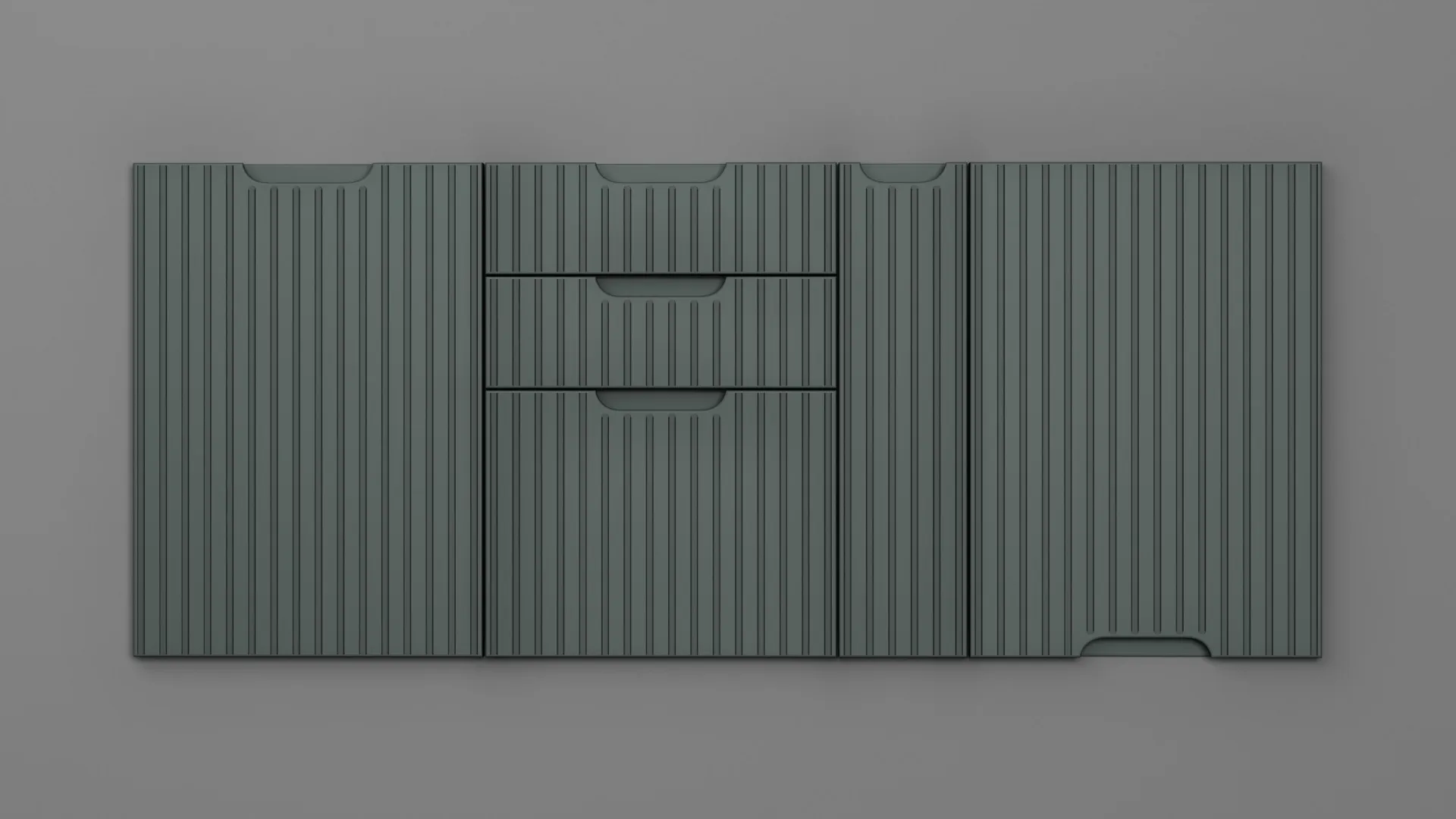 18 mm A355/R3 VERDE STUF ULTRA MAT - ultra mat - culori uni