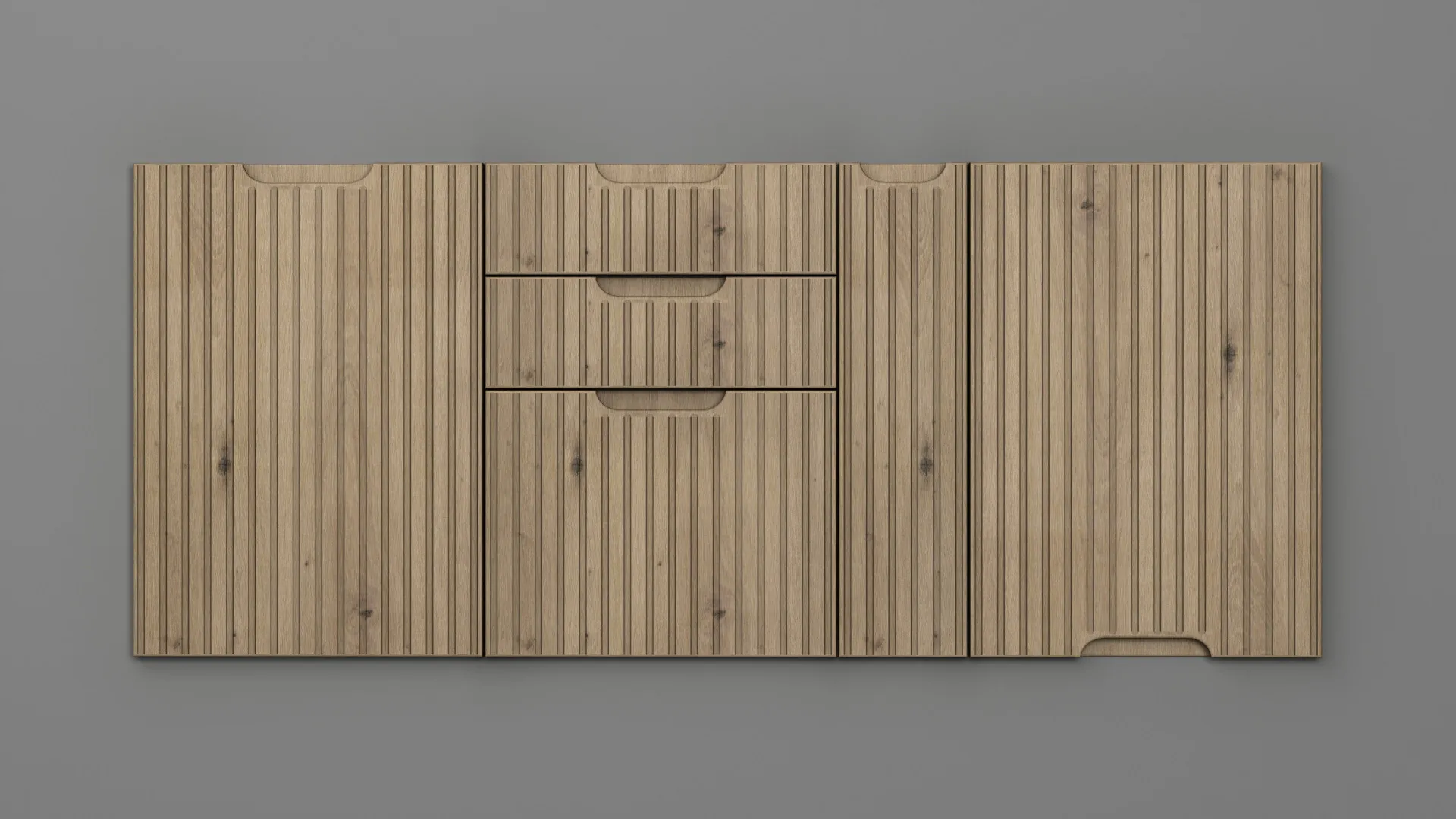 18 mm A355/R3 STEJAR ARTISAN - mat - imitație de lemn