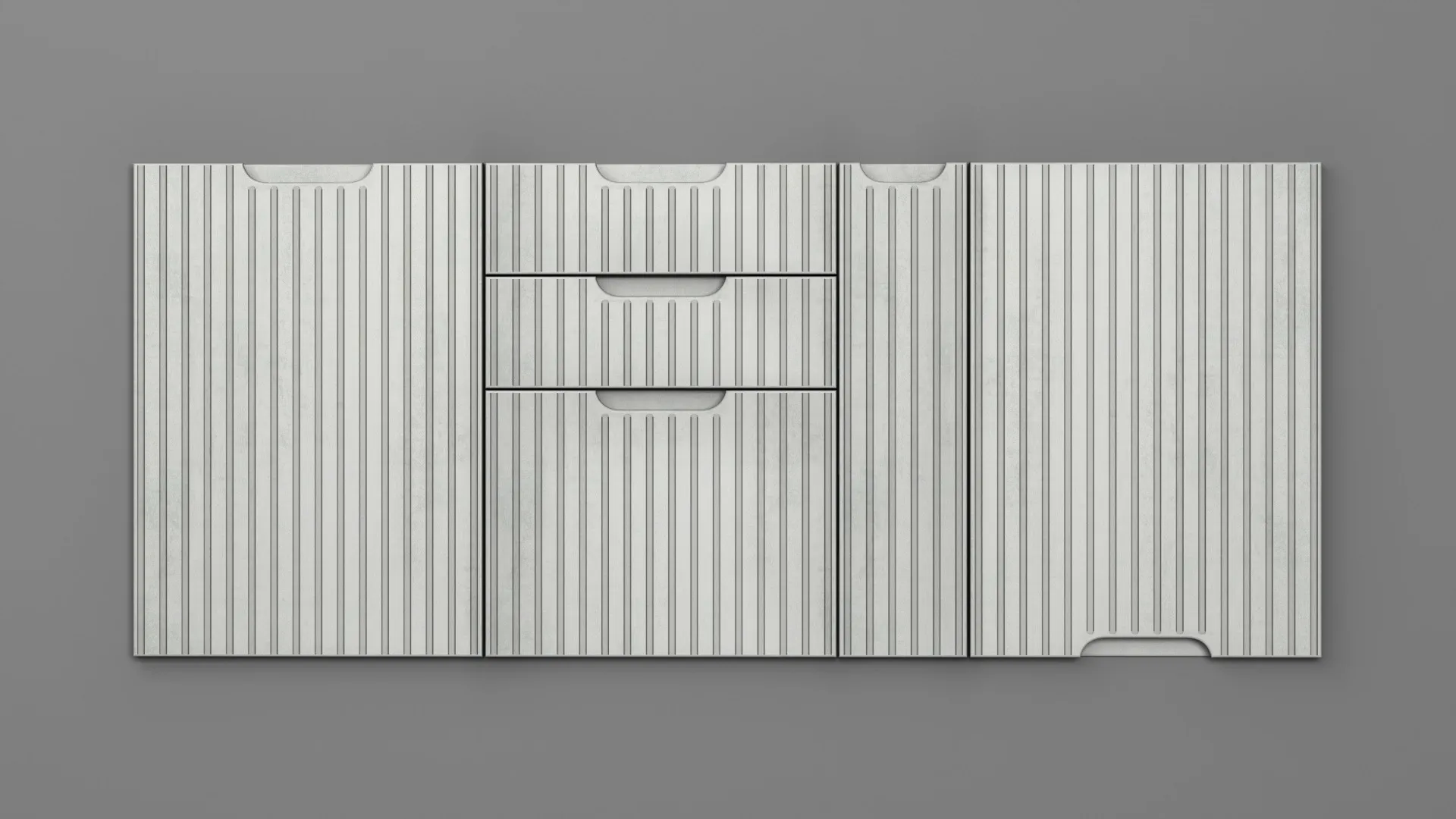 18 mm A355/R3 ALB CERAMIC - mat - imitație de textură
