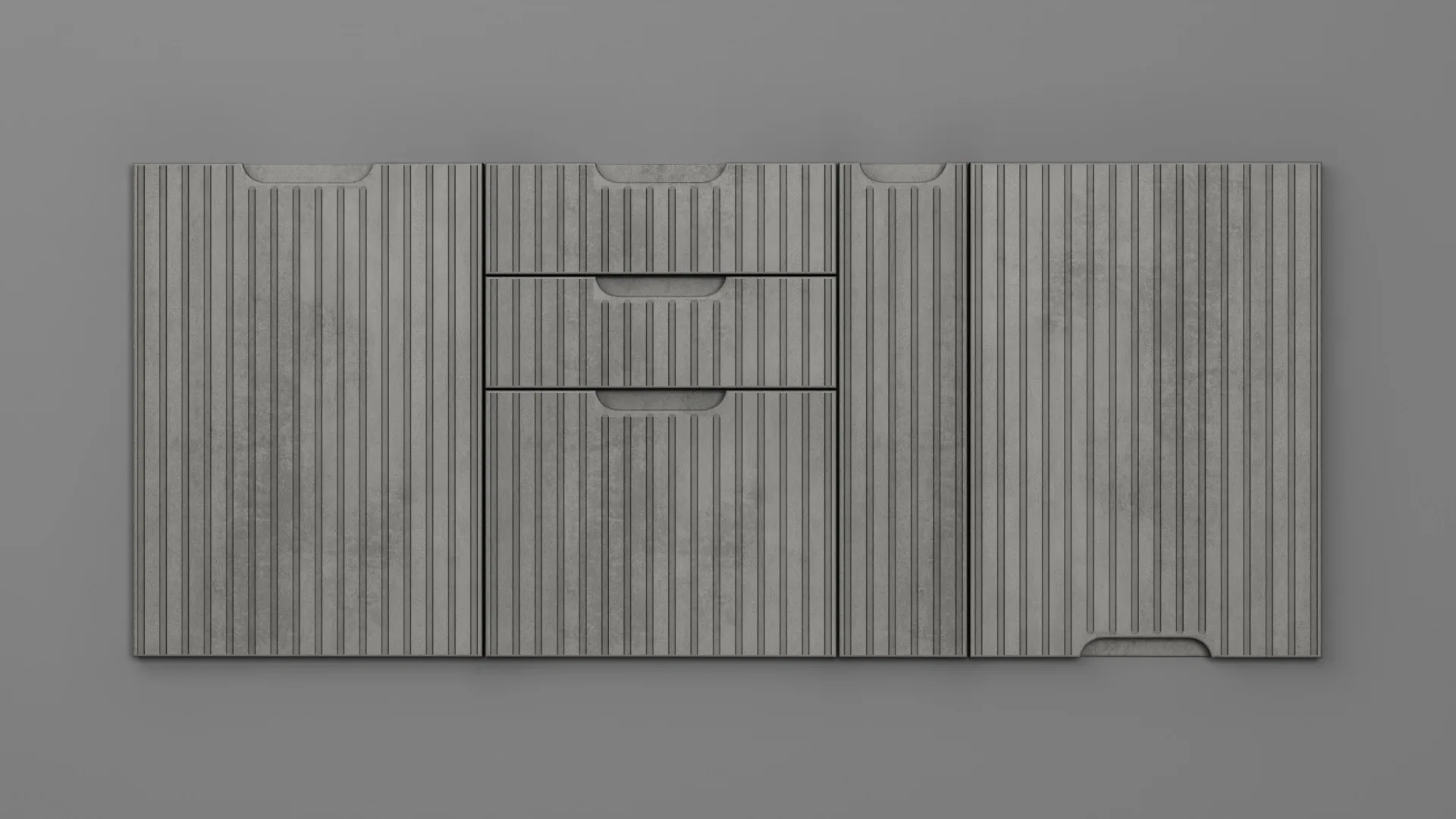18 mm A355/R3 GRI CERAMIC DESCHIS - mat - imitație de textură