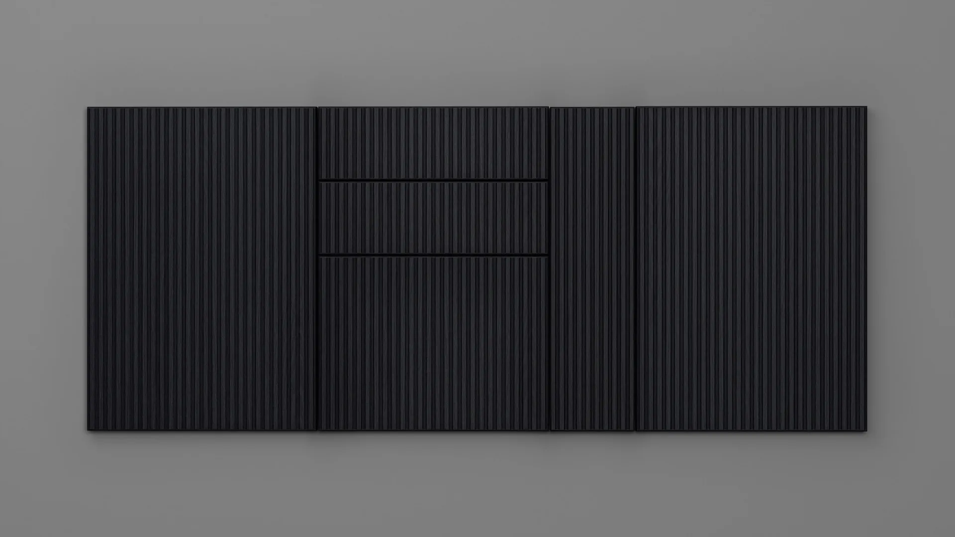 18 mm A352/R3 NEGRU STRUCTO - mat - uni structo