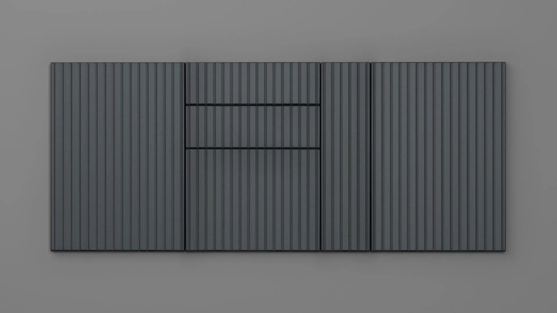 18 mm A332/R3T4 SATIN GRI - mat - imitație de textură