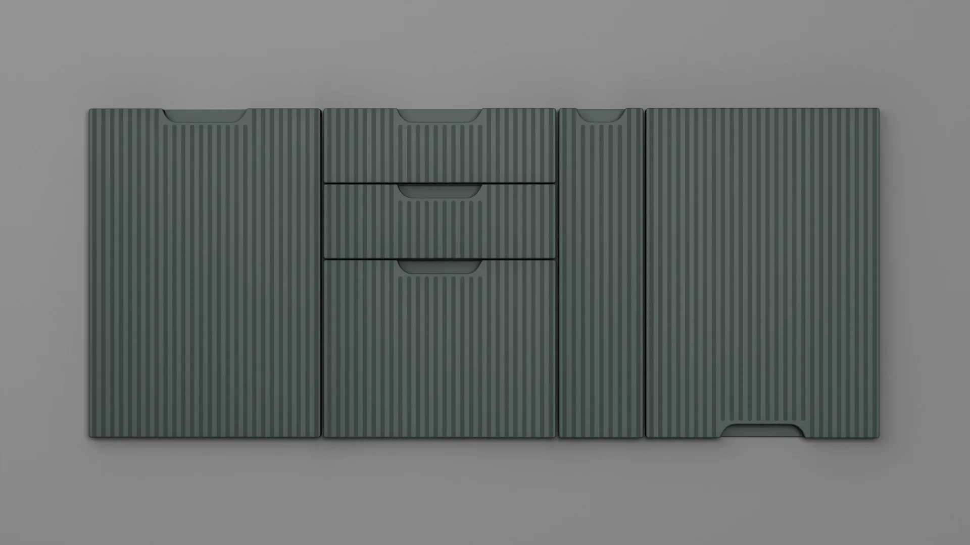 18 mm A351/R3 VERDE STUF ULTRA MAT - ultra mat - culori uni