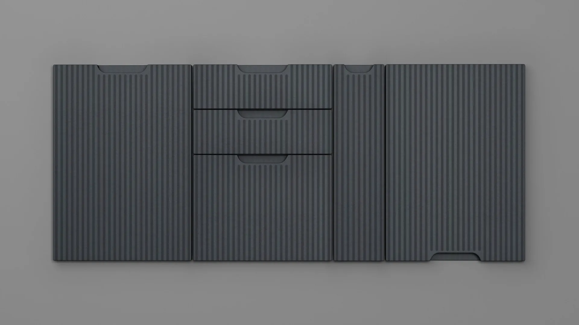 18 mm A351/R3 SATIN GRI - mat - imitație de textură