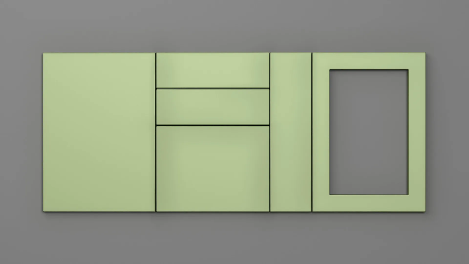 18 mm A333/R3T4 NETT 4700 VERDE FISTIC ULTRA MAT - ultra mat - nett colors