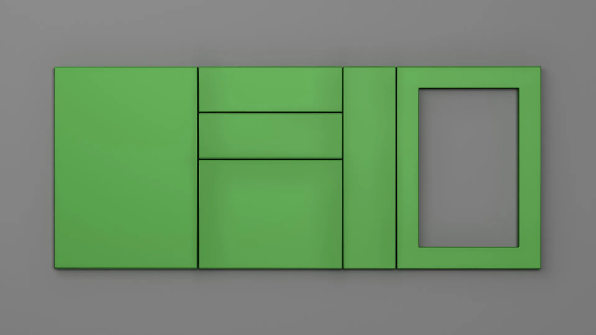 18 mm A333/R3T4 NETT 4801 VERDE VIVID ULTRA MAT - ultra mat - nett colors