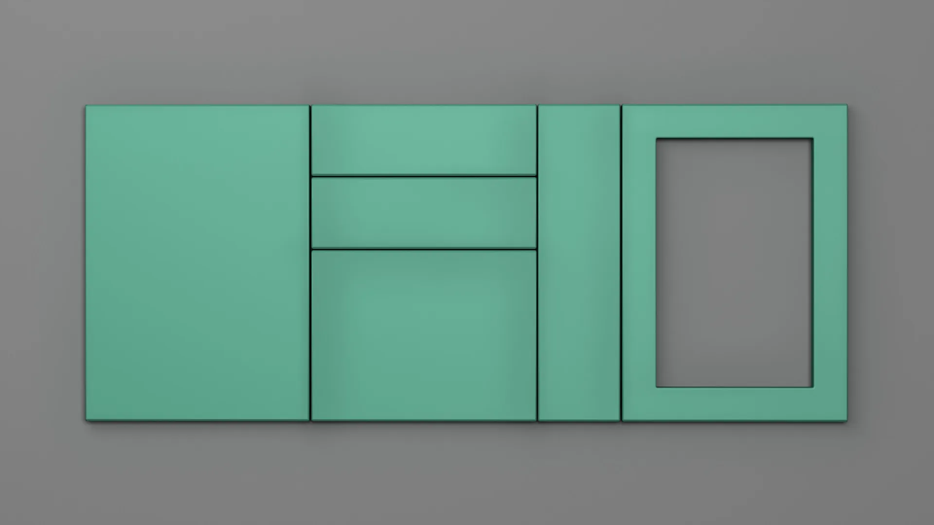 18 mm A333/R3T4 NETT 4802 VERDE ACVATIC ULTRA MAT - ultra mat - nett colors