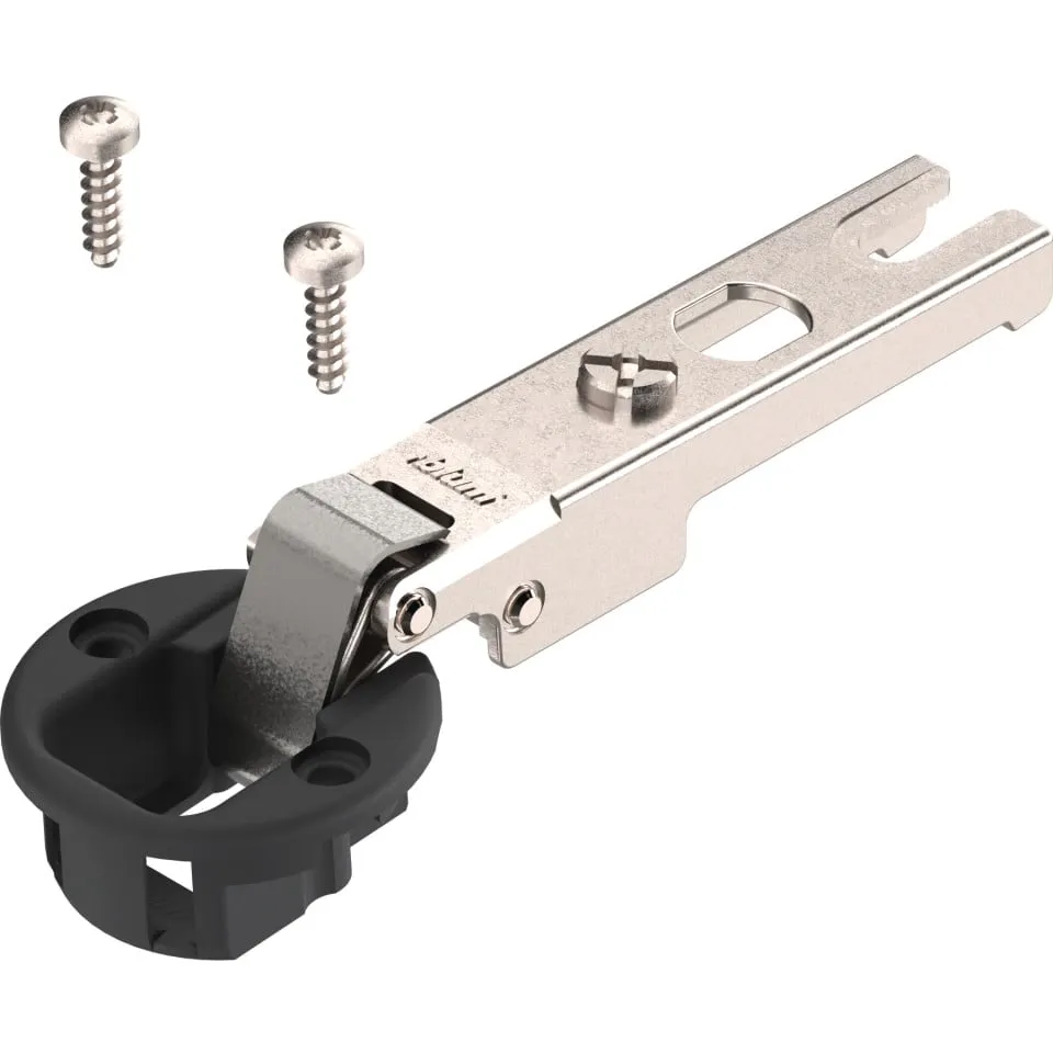 Balama MODUL, usa sticla aplicata, neagra/nichelata 95M4100 GT-MB V50S/NI