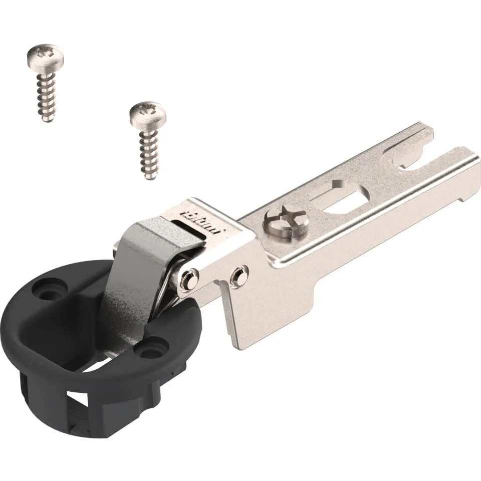 Balama MODUL, usa sticla semiaplicata, neagra/nichelata 95M4200 GT-MB V50S/NI