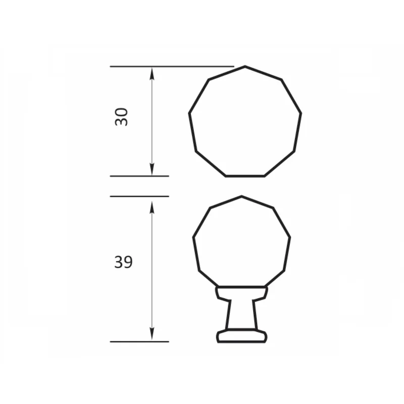 Buton Richy Cristal — imaginea 3