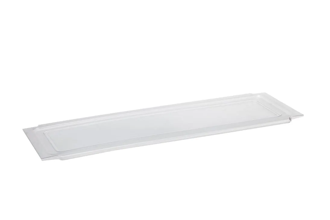 Tăviță pentru scurgător Häfele din INOX pentru vase și pahare, din material plastic, finisaj translucent/mat